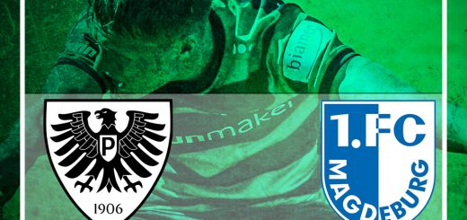 2019/2020 - 19. Spieltag - Heimspielplakat - SC Preußen Münster - 1. FC Magdeburg