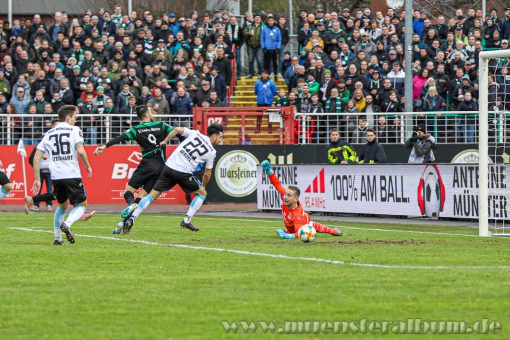 2019/2020 - Spielbericht - SC Preußen Münster - TSV 1860 München - 0:1