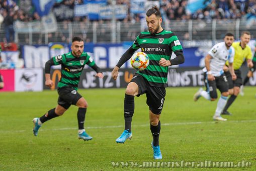 2019/2020 - Spielbericht - SC Preußen Münster - TSV 1860 München - 0:1