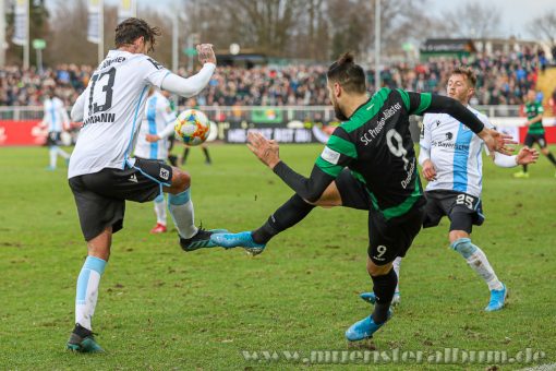 2019/2020 - Spielbericht - SC Preußen Münster - TSV 1860 München - 0:1
