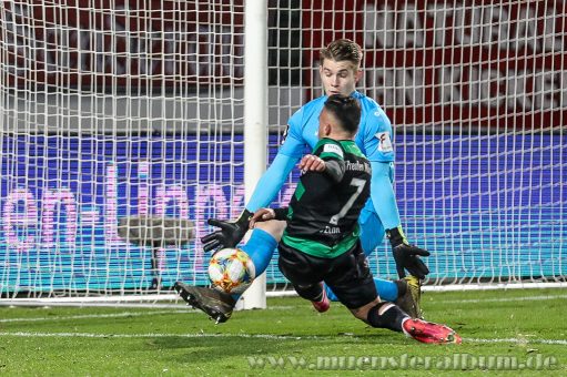 2019/2020 - Spielbericht - SC Preußen Münster - Würzburger Kickers - 0:0
