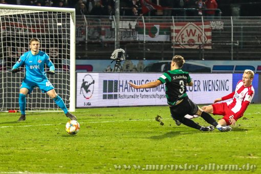 2019/2020 - Spielbericht - SC Preußen Münster - Würzburger Kickers - 0:0