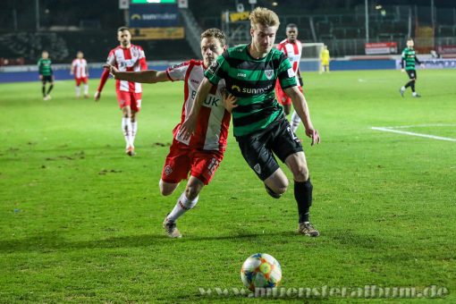 2019/2020 - Spielbericht - SC Preußen Münster - Würzburger Kickers - 0:0