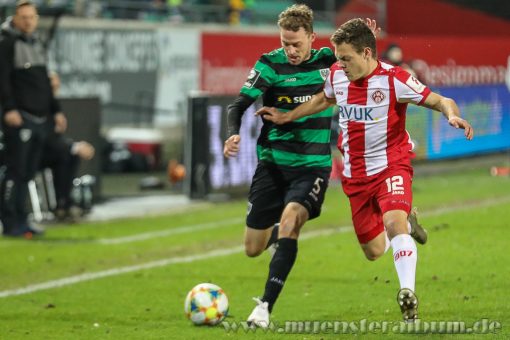 2019/2020 - Spielbericht - SC Preußen Münster - Würzburger Kickers - 0:0