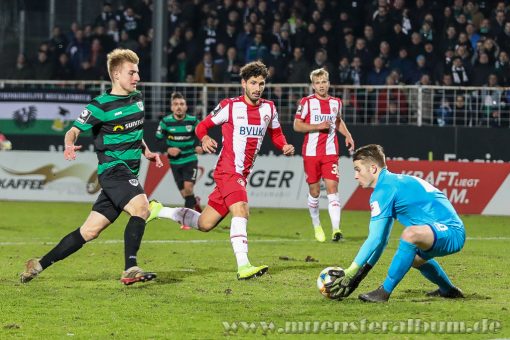 2019/2020 - Spielbericht - SC Preußen Münster - Würzburger Kickers - 0:0