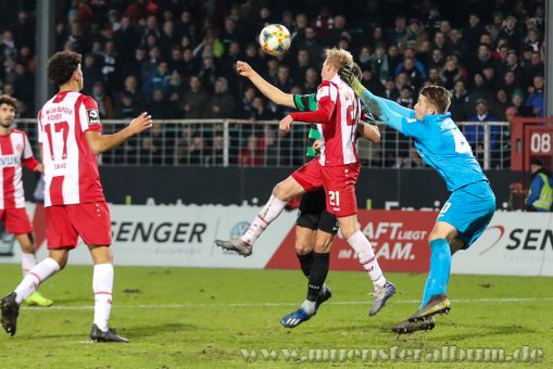 2019/2020 - Spielbericht - SC Preußen Münster - Würzburger Kickers - 0:0