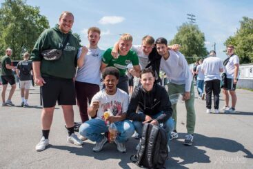 2022/2023 - Fotoshooting von Preußen-Fans mit Carsten Pöhler