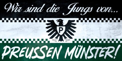 Sticker - Preußen Münster - Wir sind die Jungs von Preußen Münster