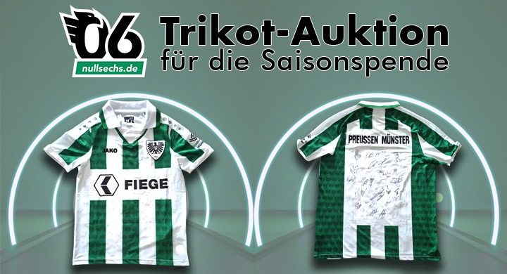 2024/2025 - Versteigerung Heimtrikots Preußen Münster für Saisonspende