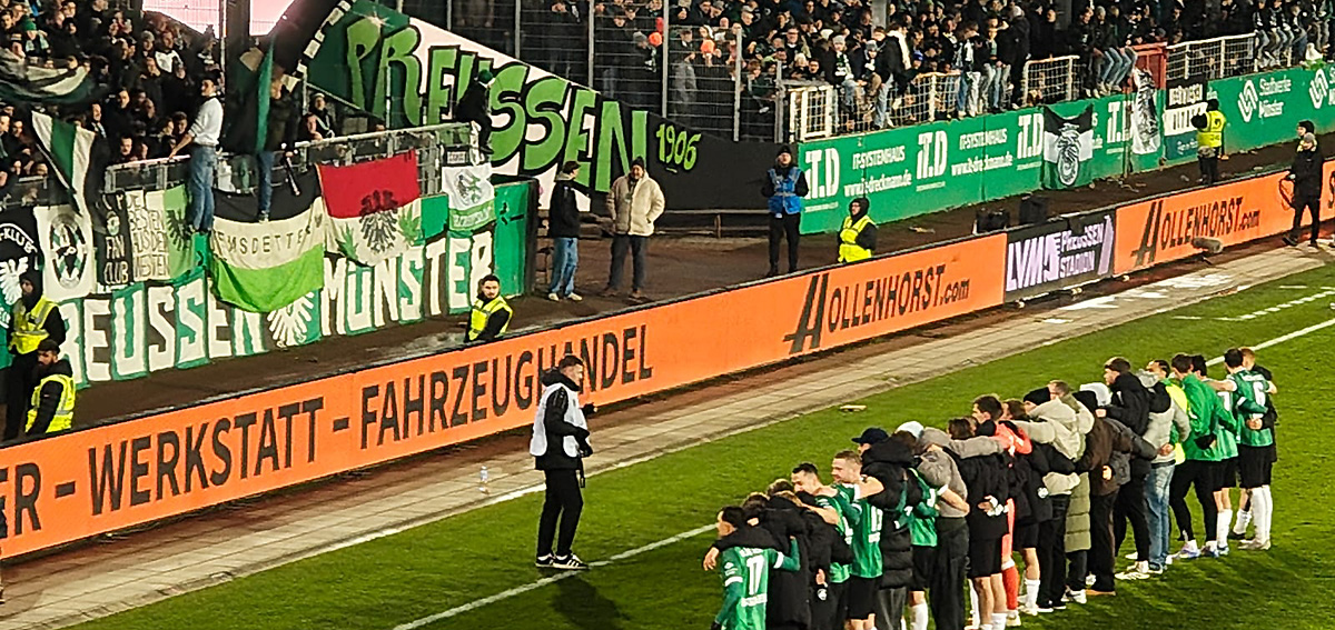 2025/2026 - Spielbericht - SC Preußen Münster - Hannover 96 - 2:2