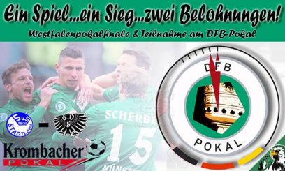 Westfalenpokal gegen Stadtlohn - Ein Sieg zwei Belohnungen