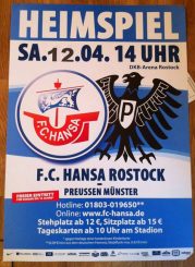 Rostock - SCP - Plakat