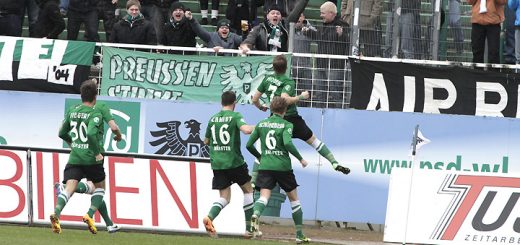 Jubel Preußen Münster gegen Elversberg