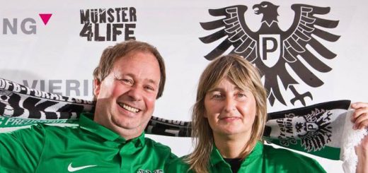 Raimund und Sabine organisieren die Busse des Fanprojektes