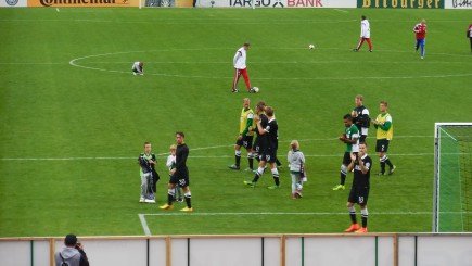 Nach dem Spiel - SC Preußen Münster - Bayern München
