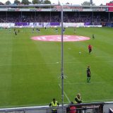 Blick aus dem Gästeblock der osnatel ARENA.