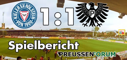 7. Spieltag - Spielbericht - Holstein Kiel - Preußen Münster 1:1
