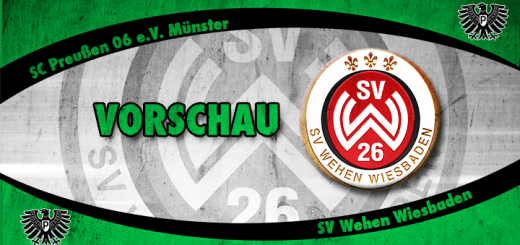 27. Spieltag - Vorschau - SV Wehen Wiesbaden - SC Preußen Münster