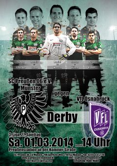Heimspielplakat - 2013/2014 - 27. Spieltag - VfL Osnabrück