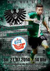 Heimspielplakat - 2014/2015 - 01. Spieltag - FC Hansa Rostock