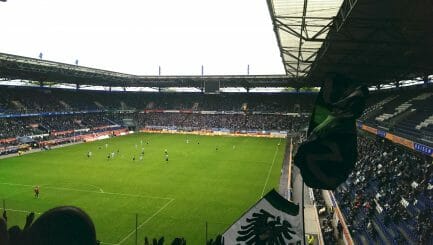 Gästeblock Schauinsland-Reisen-Arena